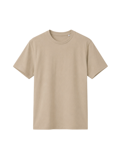 REGULAR FIT T-SHIRT WE ARE GODS MASTERPIECE - creator-desert-dust-front.png - 6