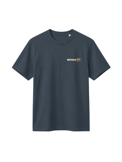 REGULAR FIT T-SHIRT ASK SEEK KNOCK - creator-india-ink-grey-front.png - 3