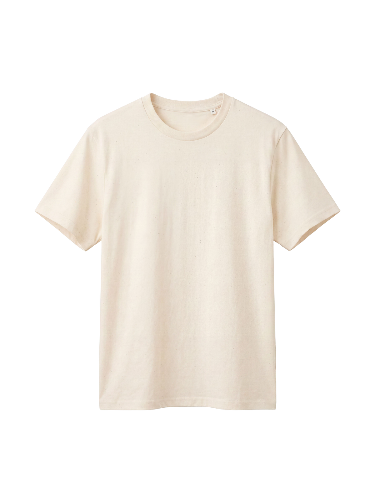 REGULAR FIT T-SHIRT WE ARE GODS MASTERPIECE - creator-natural-raw-front.png - 3