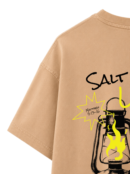 VINTAGE RELAXED FIT T-SHIRT SALT AND LIGHT - dyed-latte-back-close-1.png - 6
