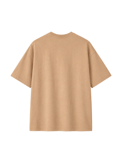 VINTAGE RELAXED FIT T-SHIRT YESHUA - dyed-latte-back.png - 4