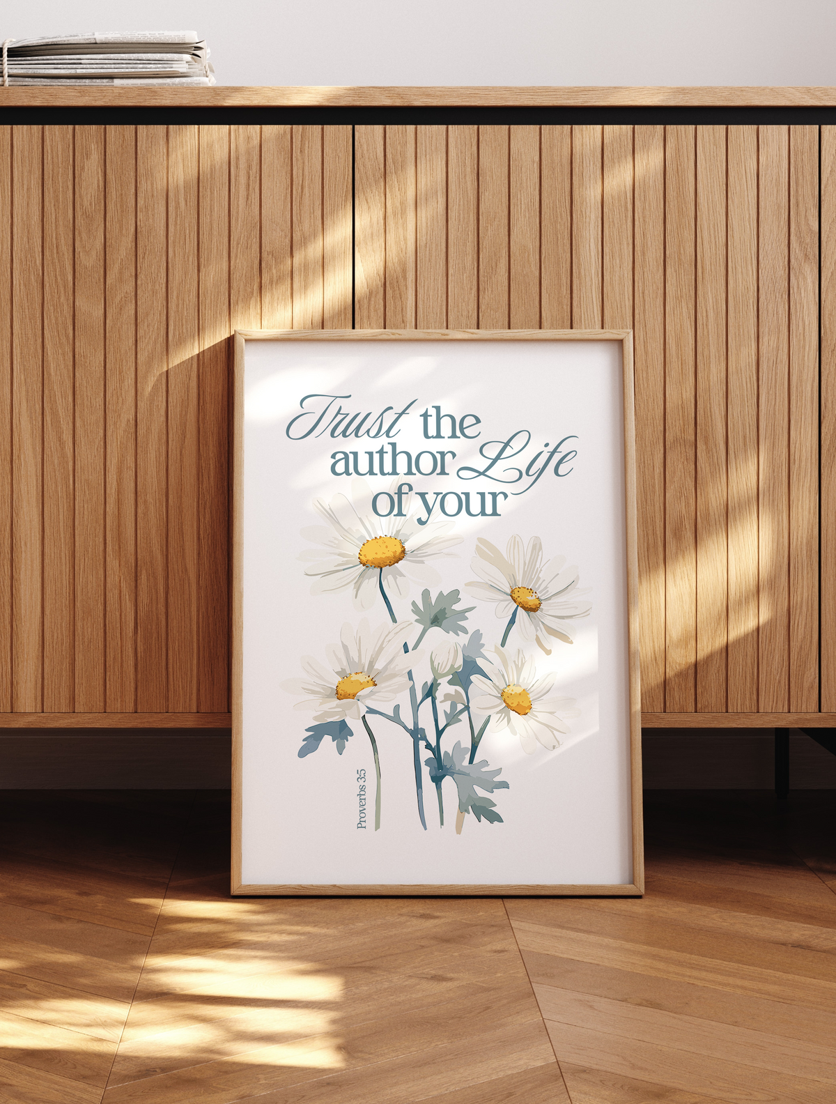 TRUST THE AUTHOR OF YOUR LIFE POSTER