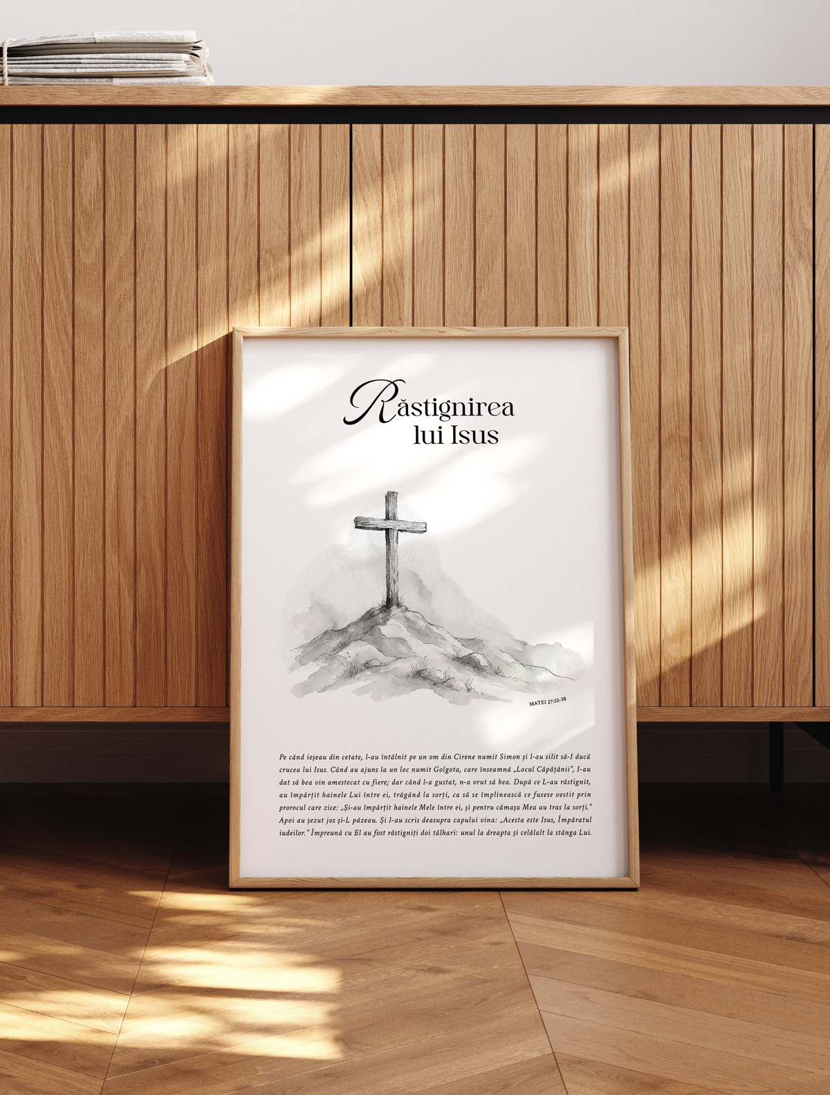 POSTER THE CRUCIFIXION OF JESUS