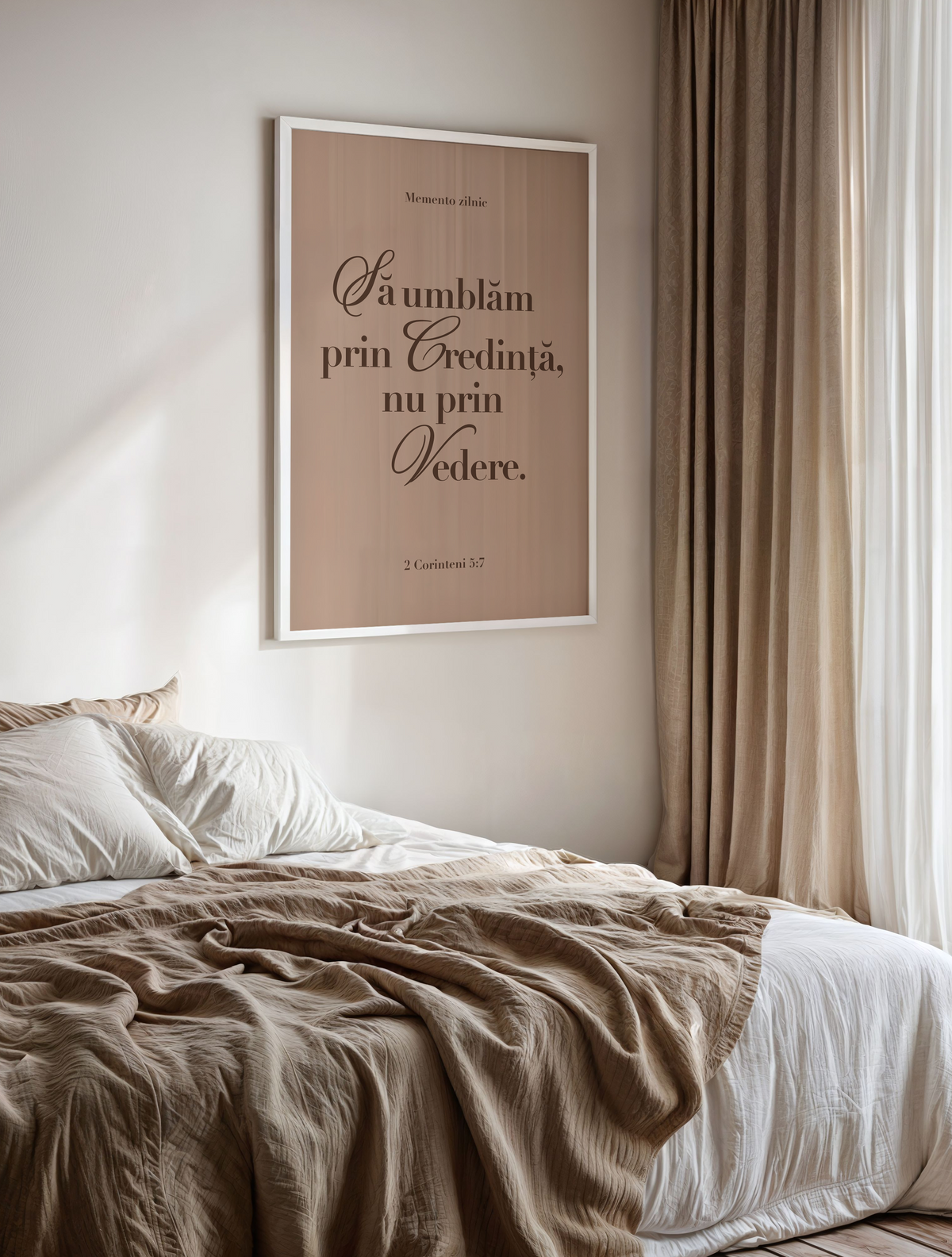 2 CORINTHIANS 5:7 POSTER
