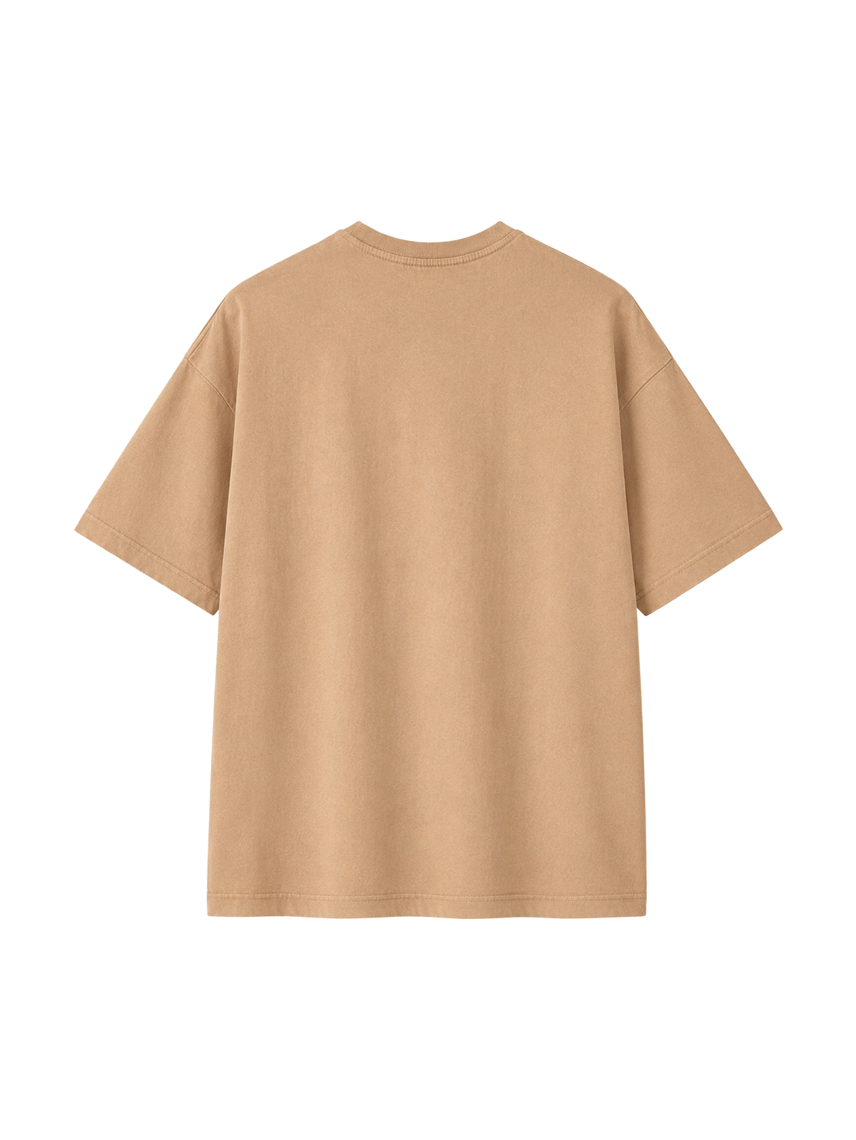 VINTAGE RELAXED FIT T-SHIRT ALL TO HIM I OWE - latte-back.png - 4
