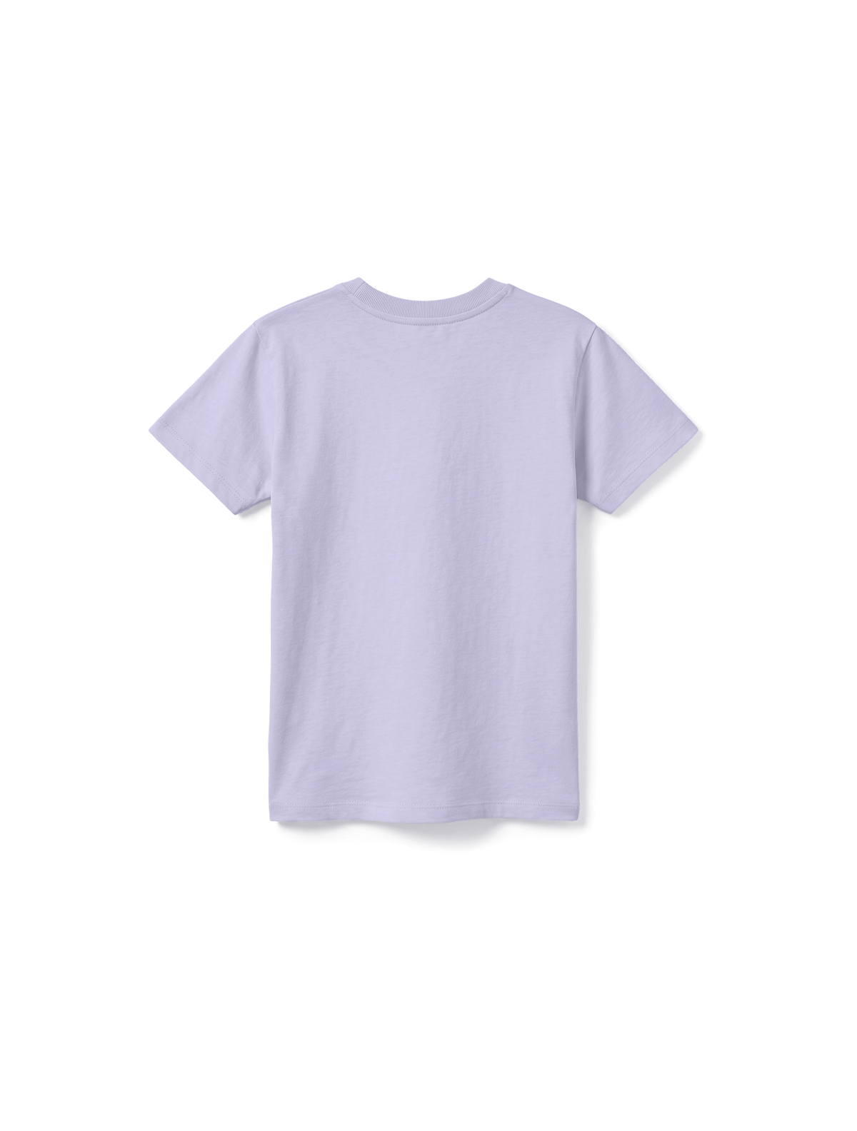 KIDS REGULAR FIT T-SHIRT JUST A GIRL WHO LOVES JESUS - lavender-back.png - 5