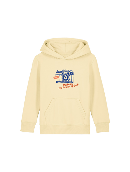 REGULAR FIT KIDS HOODIE MADE IN THE IMAGE OF GOD - mini-cruiser-butter-front.png - 6
