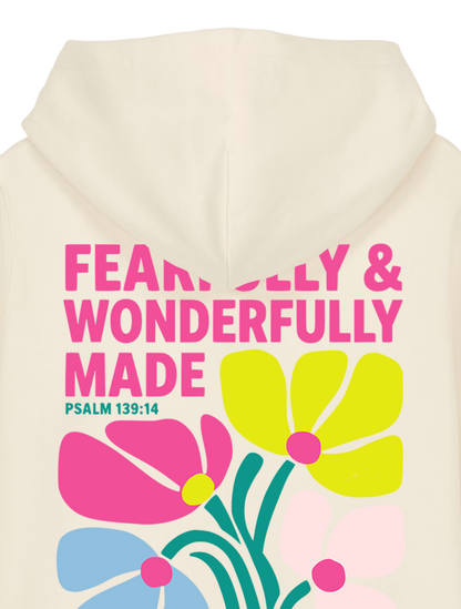 REGULAR FIT KIDS HOODIE FEARFULLY AND WONDERFULLY MADE - mini-cruiser-natural-raw-back-close-1.png - 6