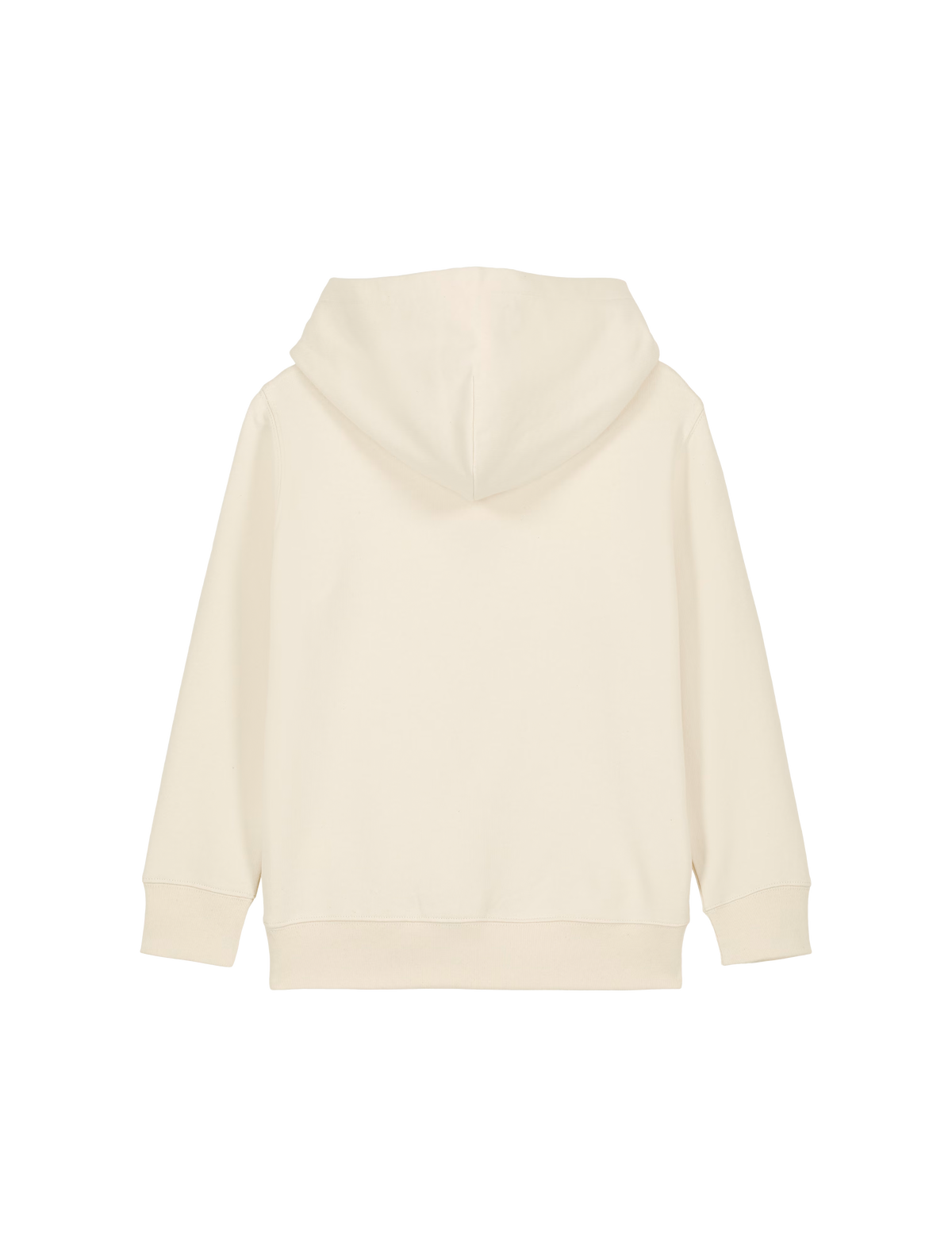 REGULAR FIT KIDS HOODIE CHILD OF GOD - mini-cruiser-natural-raw-back.png - 3