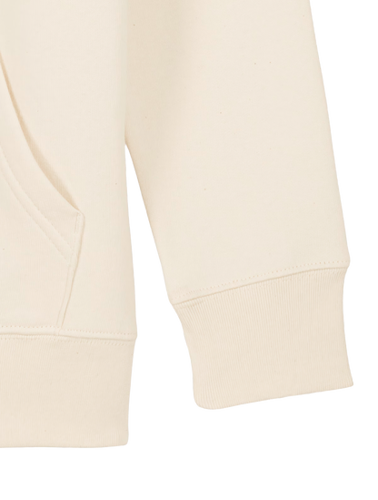 REGULAR FIT KIDS HOODIE EVEN THE WAVES OBEY HIM - mini-cruiser-natural-raw-details.png - 4