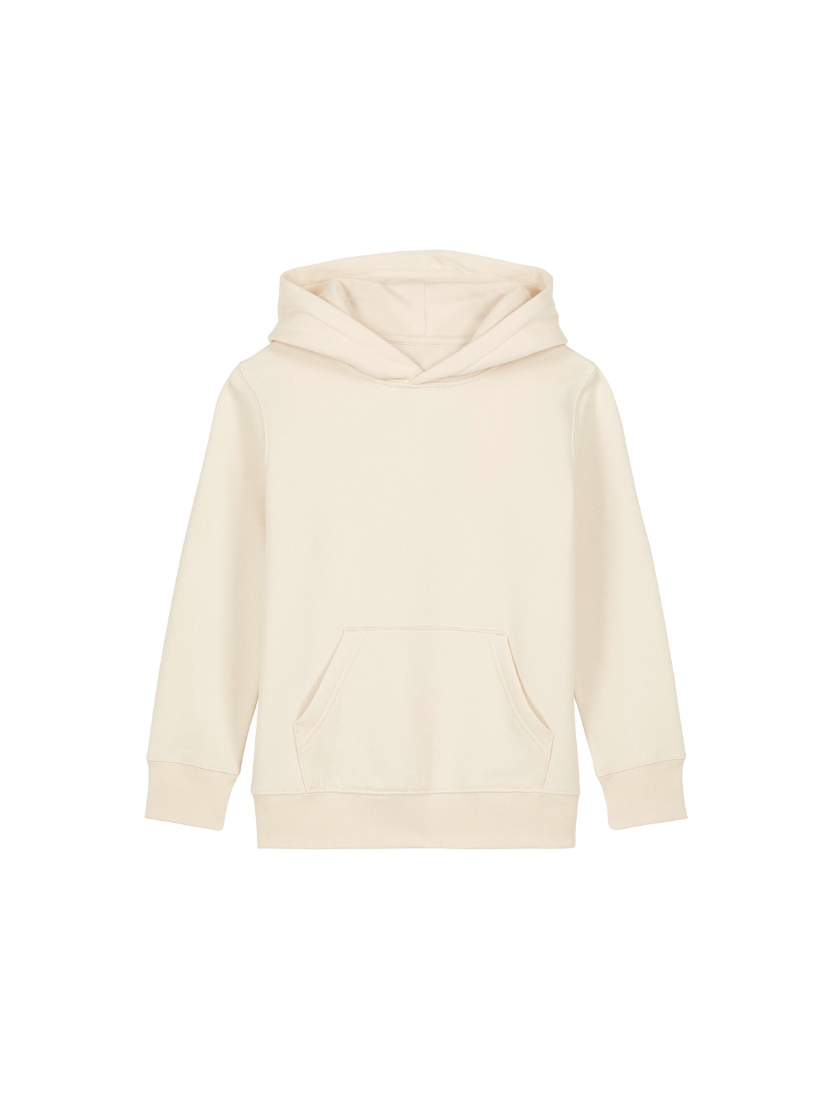 REGULAR FIT KIDS HOODIE BE SWEET - mini-cruiser-natural-raw-front.png - 7