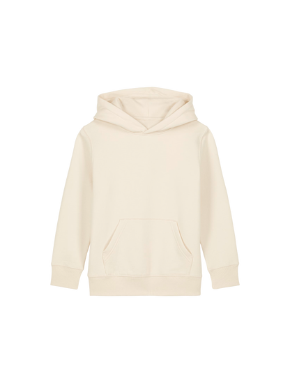 REGULAR FIT KIDS HOODIE BE SWEET - mini-cruiser-natural-raw-front.png - 7