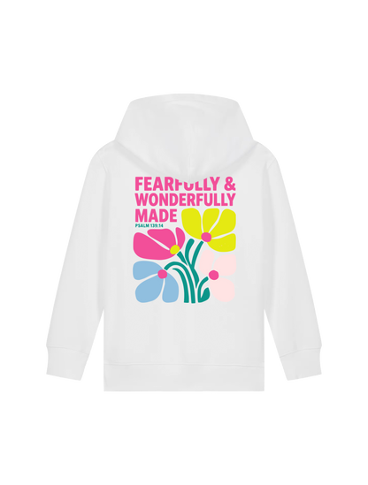 REGULAR FIT KIDS HOODIE FEARFULLY AND WONDERFULLY MADE - mini-cruiser-white-back.png - 1