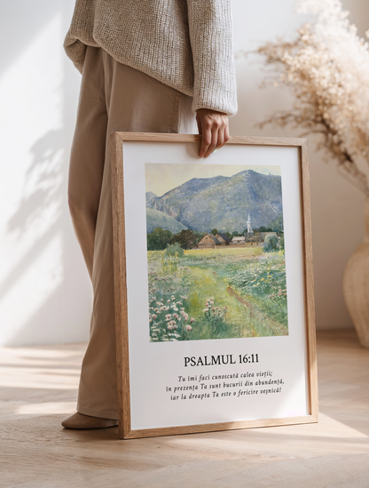 POSTER PSALMUL 16:11