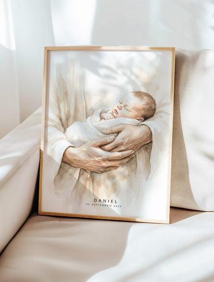 PERSONALIZED I AM A CHILD OF GOD POSTER