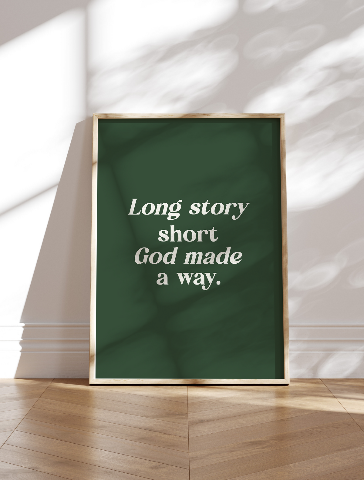 LONG STORY SHORT POSTER