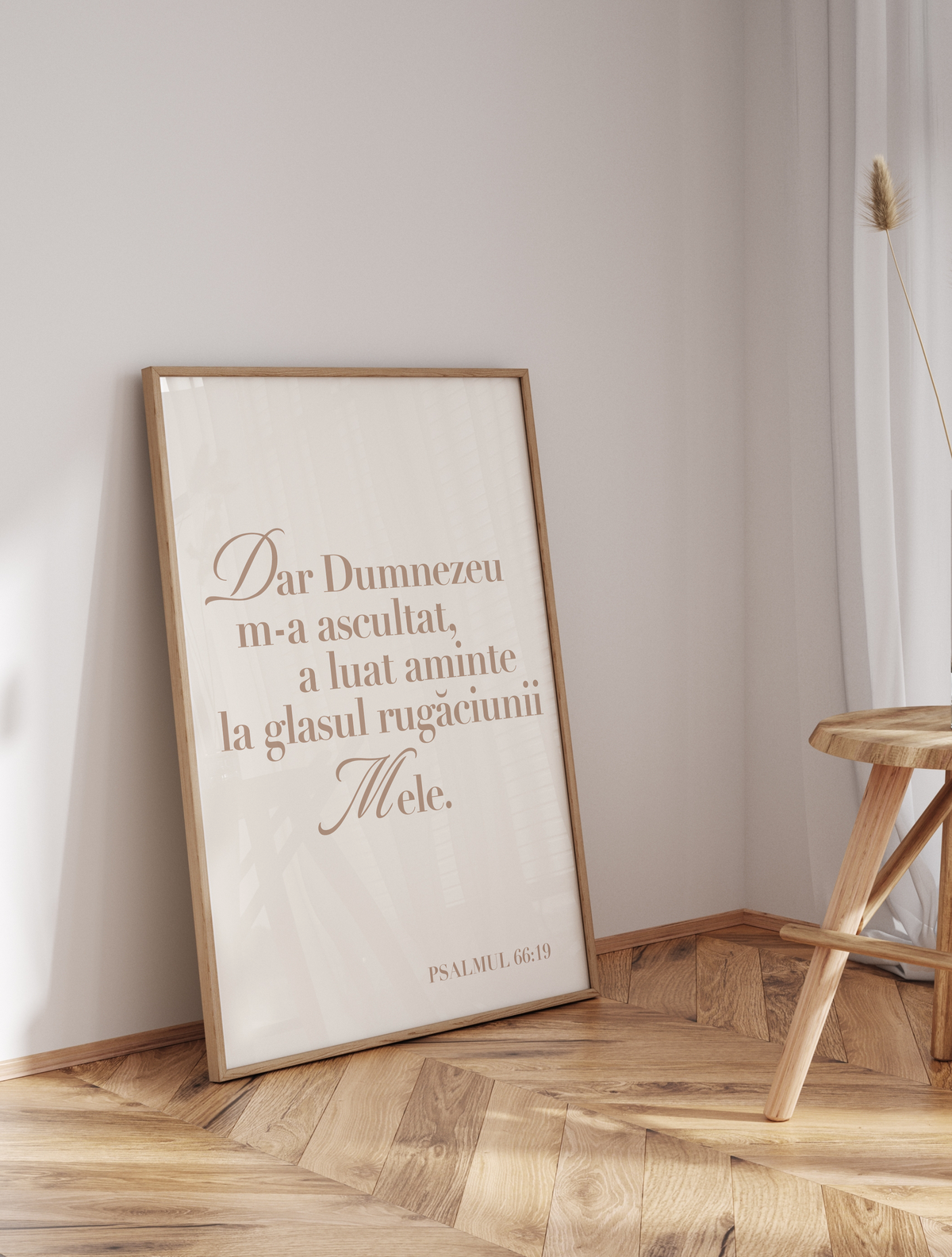 POSTER PSALMUL 66:19