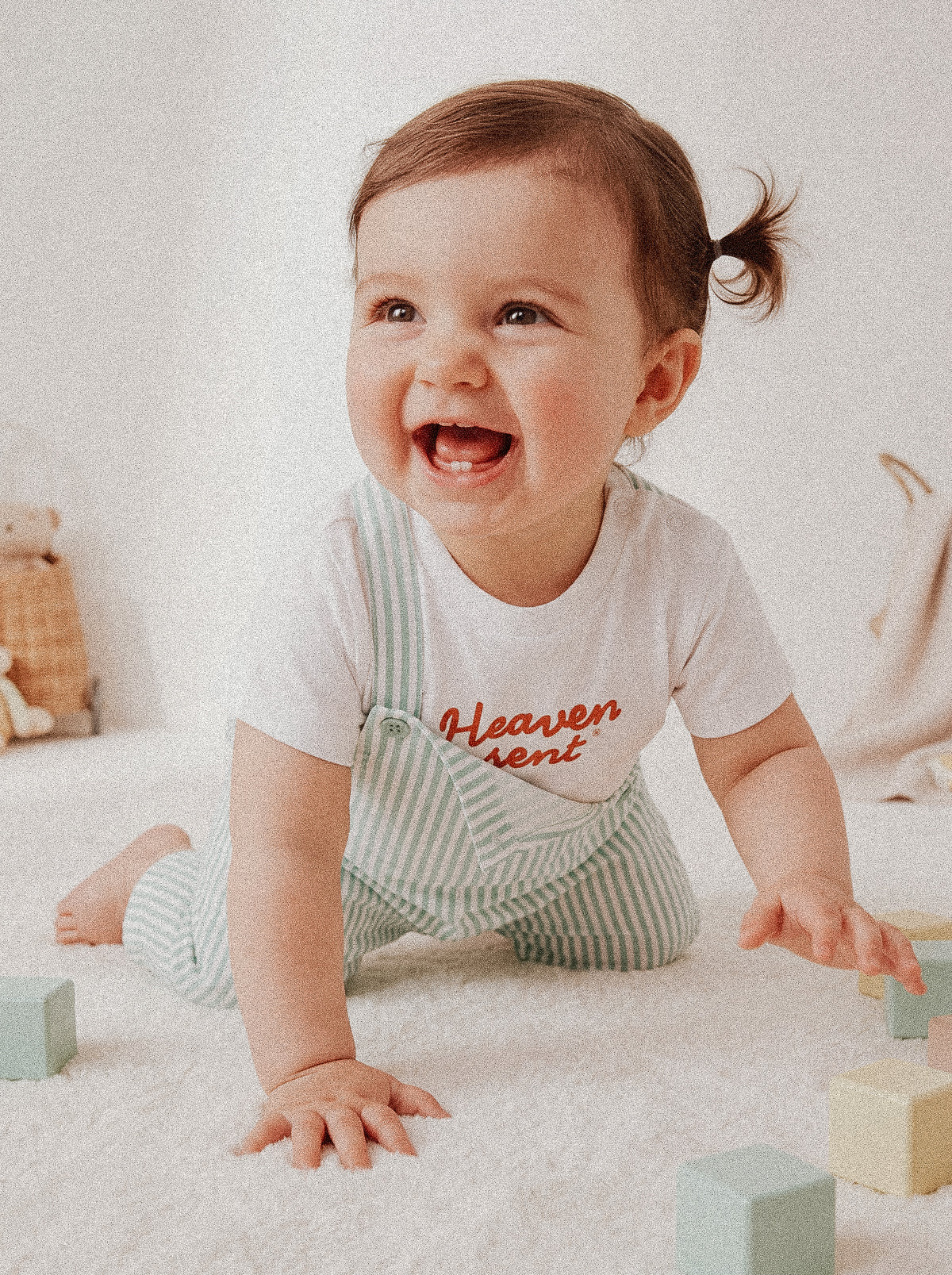 BABY REGULAR FIT T-SHIRT HEAVEN SENT - model-2.jpg - 3