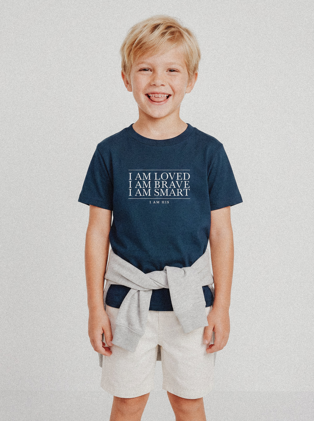 KIDS REGULAR FIT T-SHIRT I AM - model-2.jpg - 3