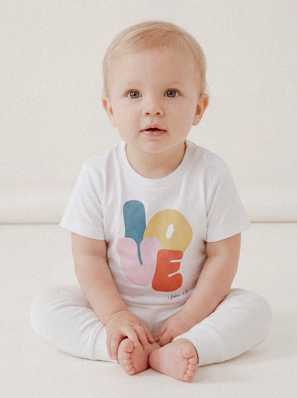 BABY REGULAR FIT T-SHIRT LOVE - model-3.jpg - 4