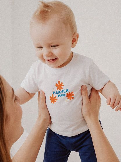 BABY REGULAR FIT T-SHIRT HEAVEN MADE - model-3.jpg - 4