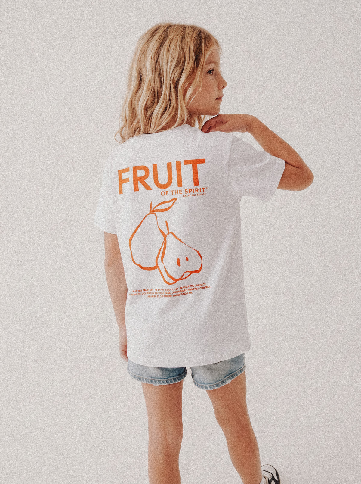 KIDS REGULAR FIT T-SHIRT FRUIT OF THE SPIRIT - model-3.jpg - 3