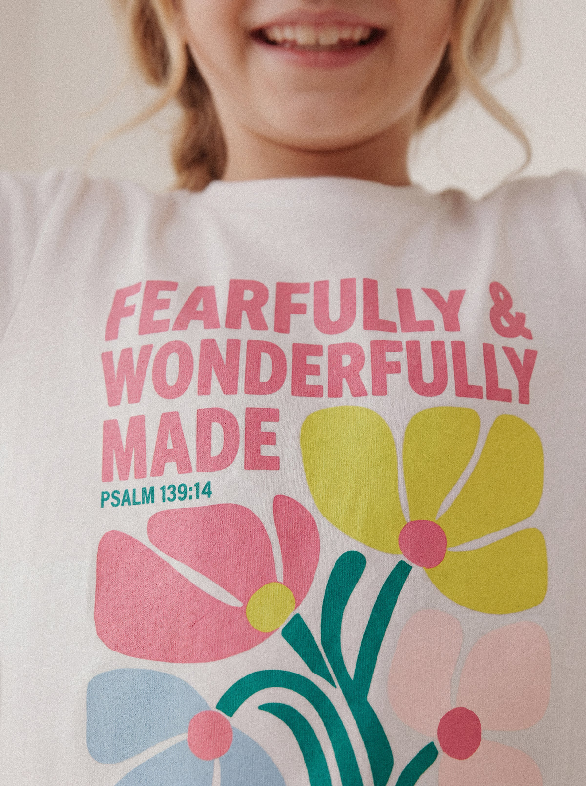 KIDS T-SHIRT FEARFULLY AND WONDERFULLY MADE - model-4.jpg - 4