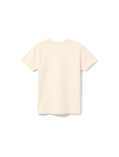 KIDS REGULAR FIT T-SHIRT HEAVEN MADE - natural-raw-back.png - 5
