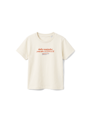 BABY REGULAR FIT T-SHIRT GODMADE - natural-raw-front.png - 1
