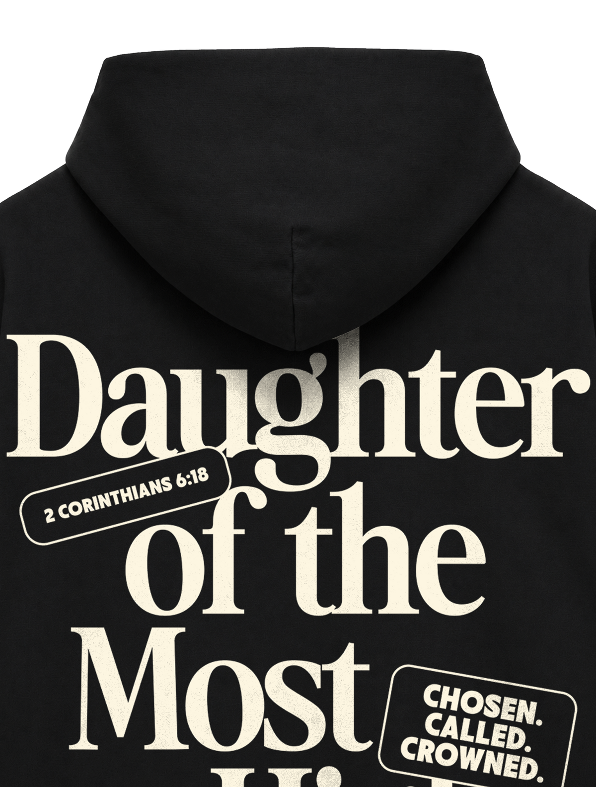 OVERSIZED HOODIE DAUGHTER OF THE MOST HIGH - slammer-black-back-close-1.png - 7