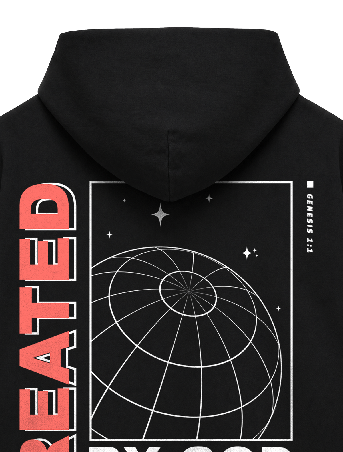 OVERSIZED HOODIE CREATED BY GOD MAN - slammer-black-back-close-1.png - 2