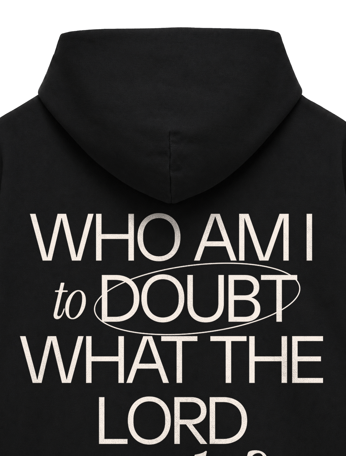 OVERSIZED HOODIE WHO AM I TO DOUBT THE LORD - slammer-black-back-close-1.png - 6
