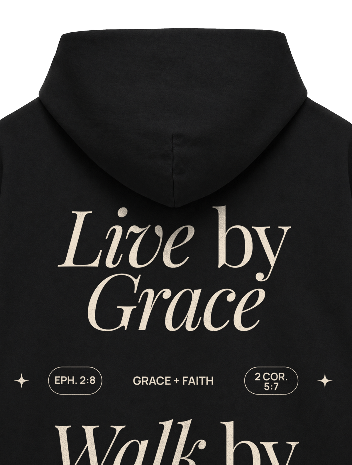 OVERSIZED HOODIE LIVE BY GRACE - slammer-black-back-close-1.png - 6