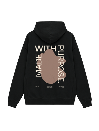 OVERSIZED HOODIE MADE WITH PURPOSE - slammer-black-back.png - 1
