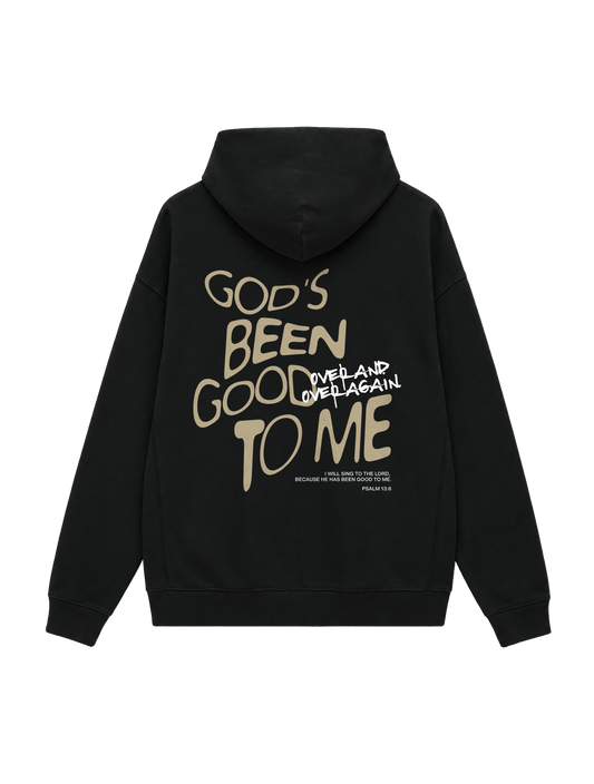 OVERSIZED HOODIE GODS BEEN GOOD TO ME - slammer-black-back.png - 1
