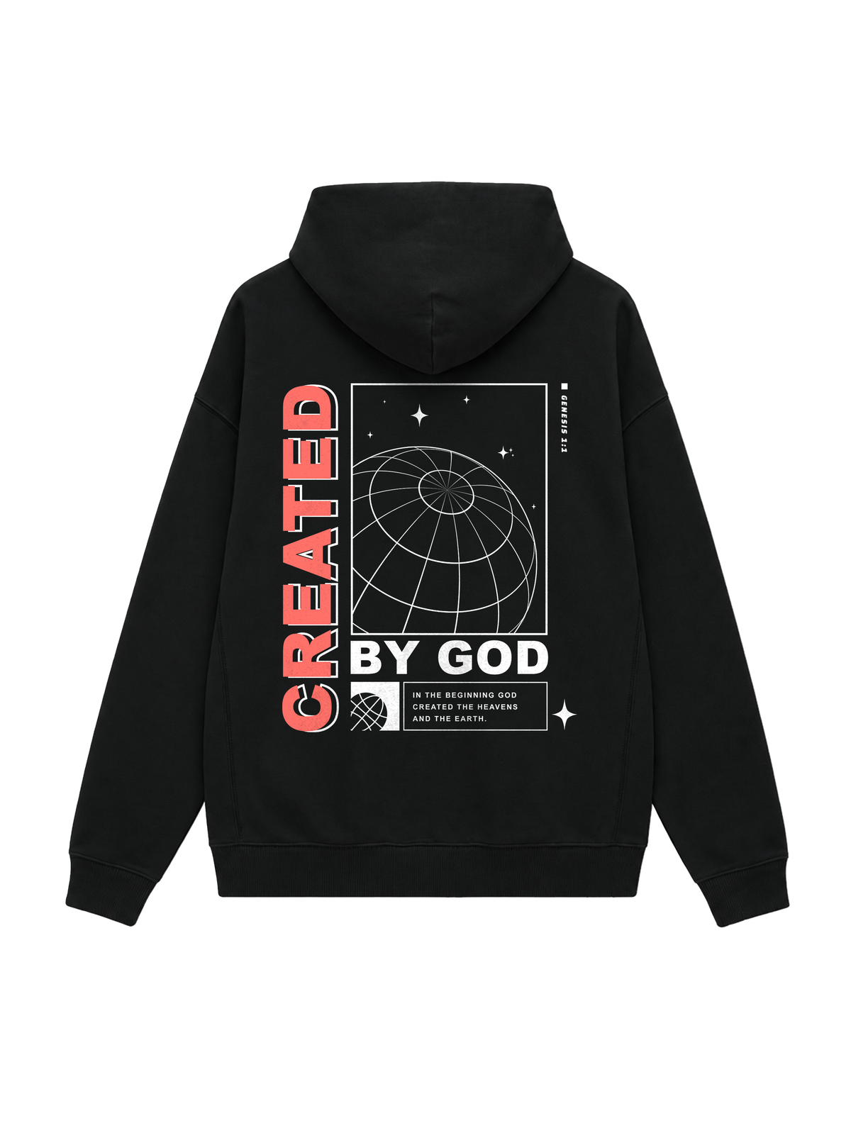 OVERSIZED HOODIE CREATED BY GOD MAN - slammer-black-back.png - 1