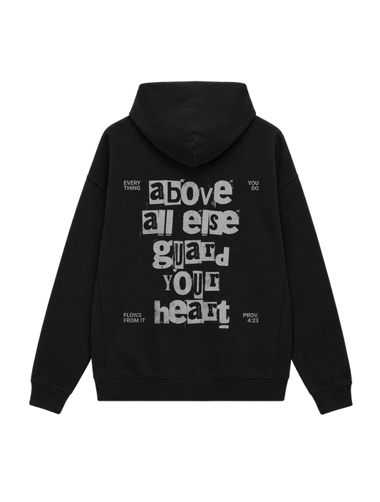 OVERSIZED HOODIE GUARD YOUR HEART - slammer-black-back.png - 1