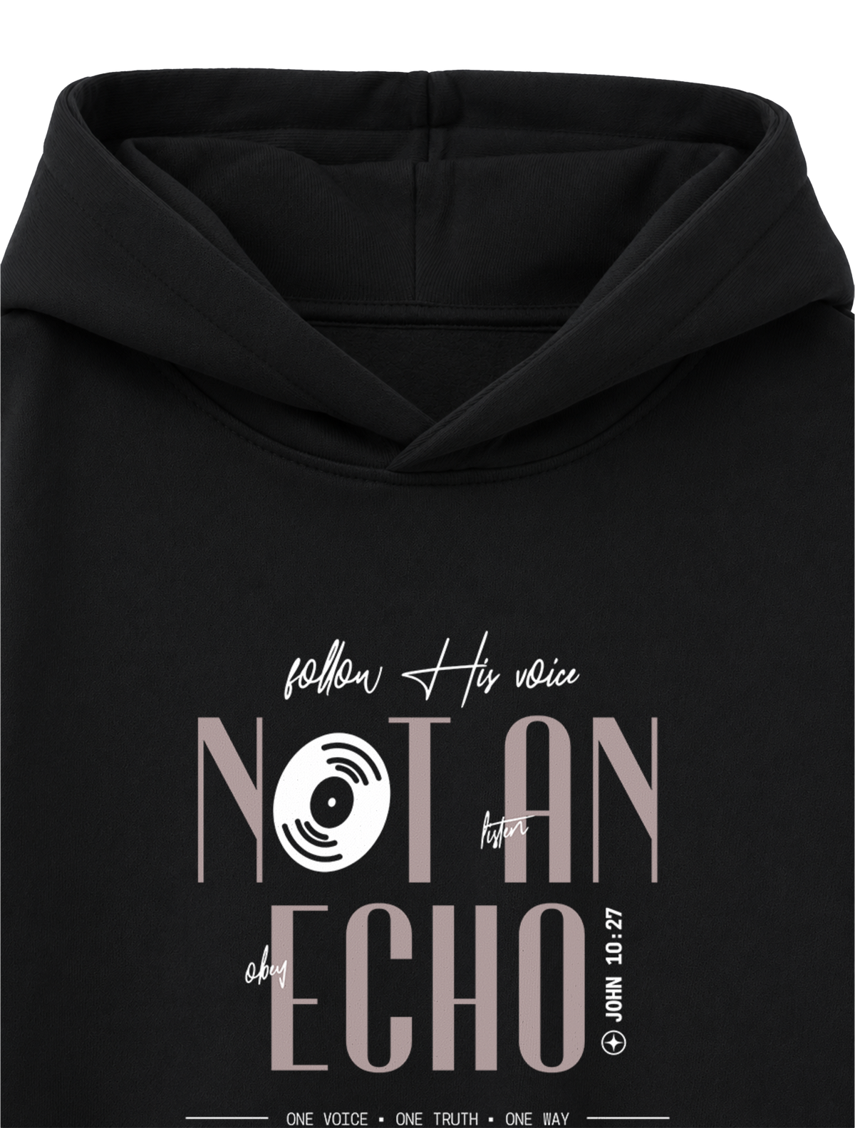 OVERSIZED HOODIE FOLLOW HIS VOICE - slammer-black-front-close-1.png - 2
