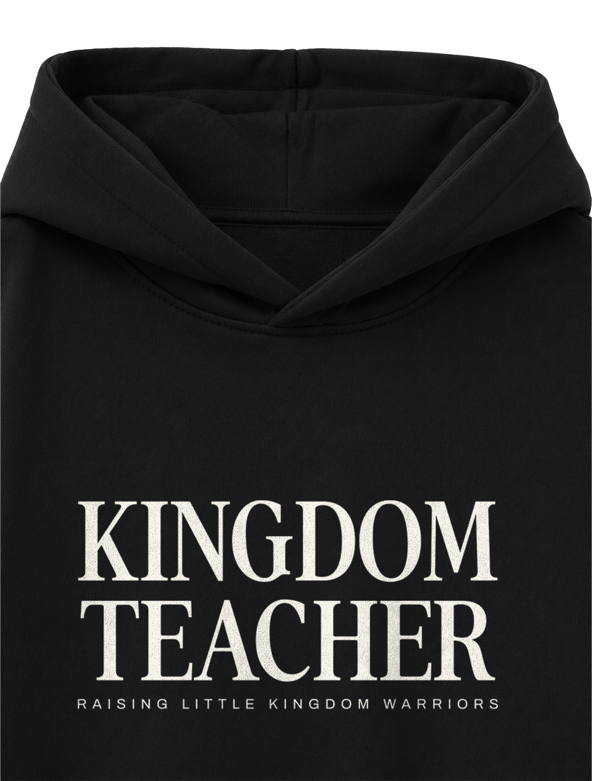 OVERSIZED HOODIE KINGDOM TEACHER - slammer-black-front-close-1.png - 6