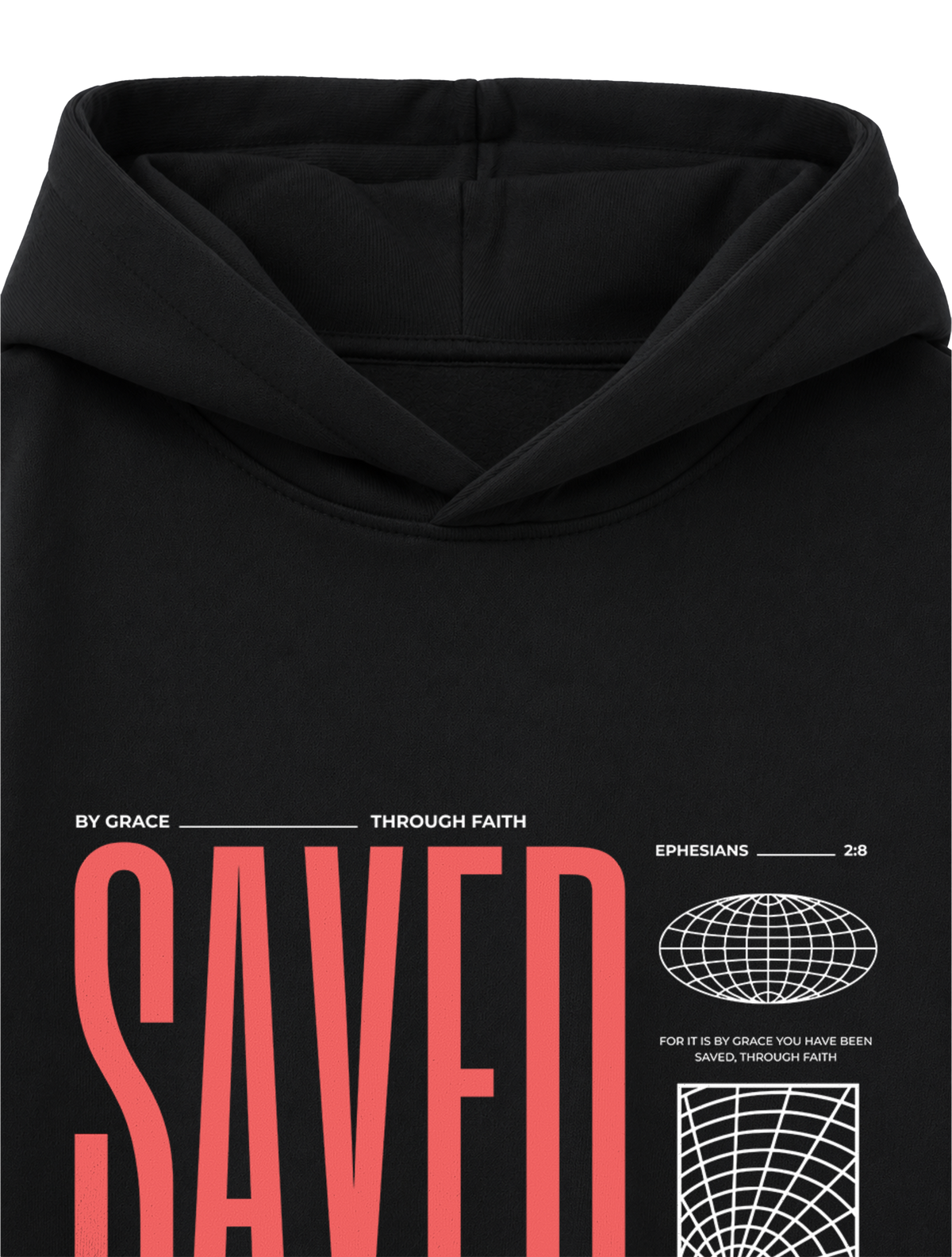 OVERSIZED HOODIE SAVED - slammer-black-front-close-1.png - 6