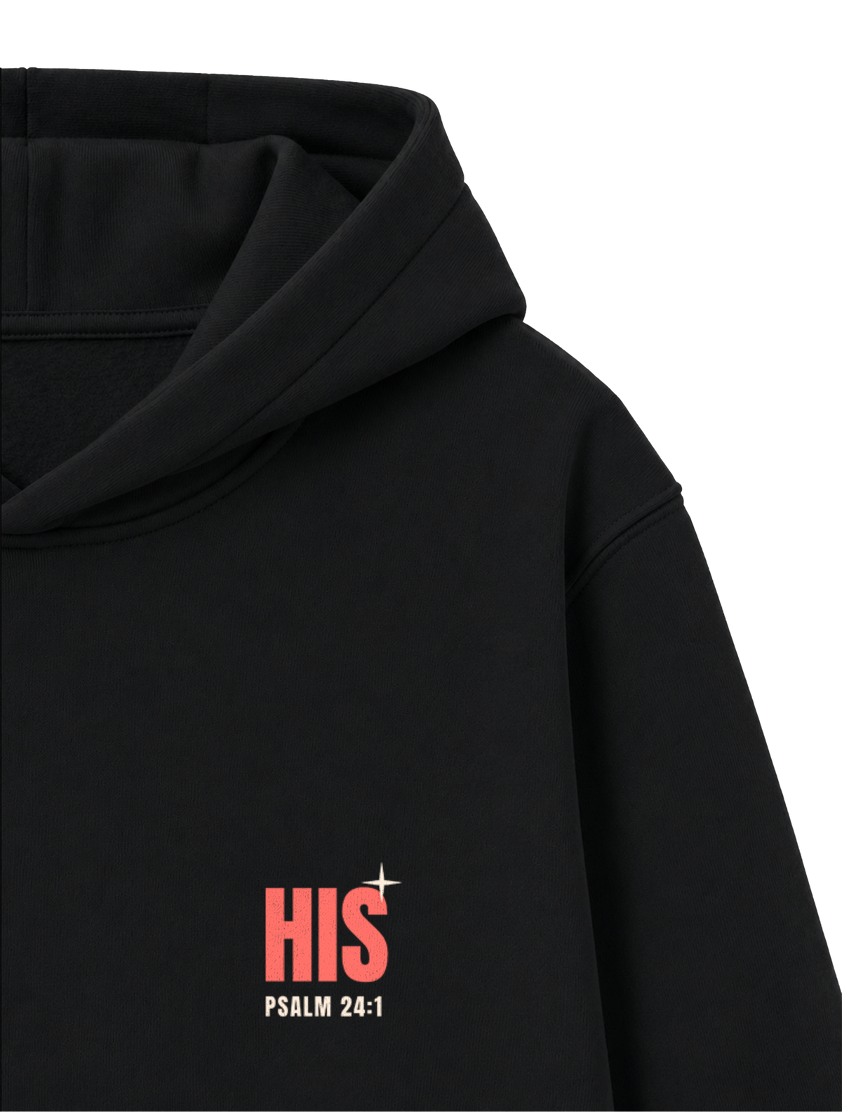 OVERSIZED HOODIE HIS WORLD MAN - slammer-black-front-close-2.png - 4
