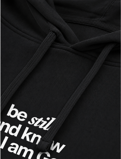 OVERSIZED HOODIE BE STILL AND KNOW - slammer-black-front-close-3.png - 7