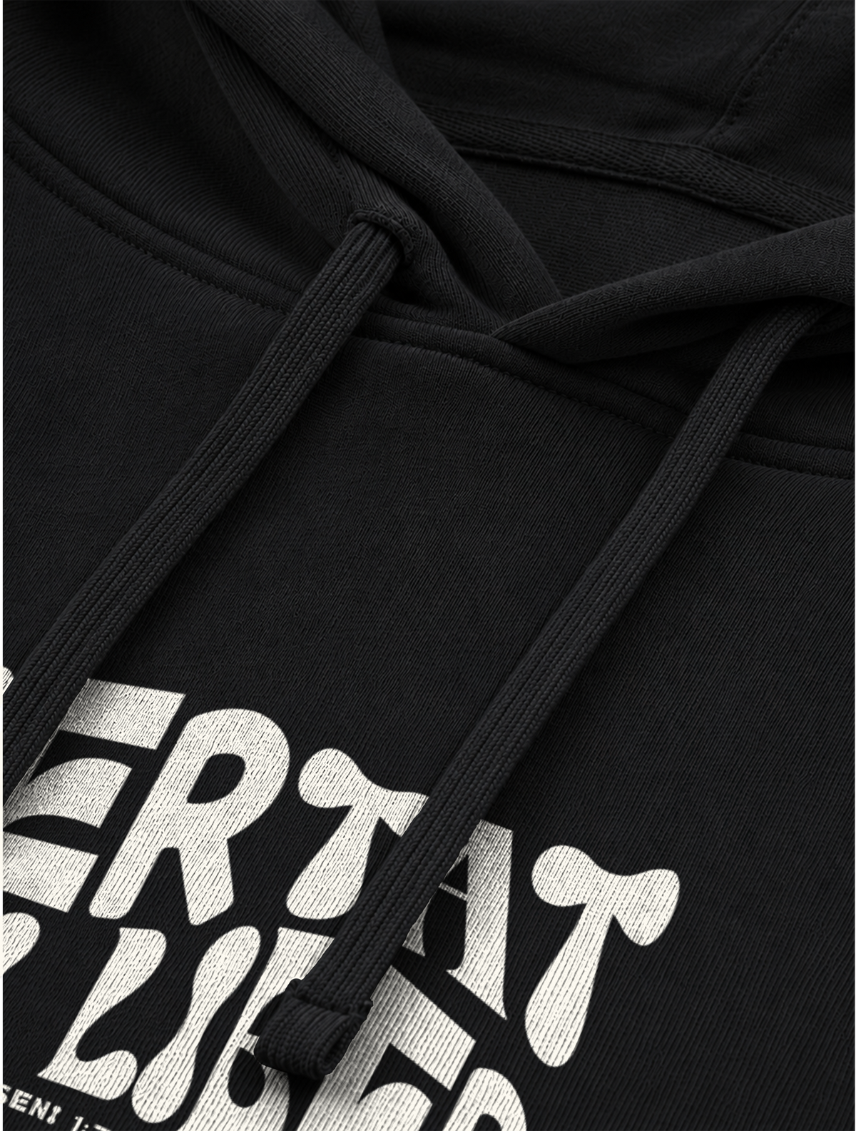 OVERSIZED HOODIE IERTAT SI LIBER - slammer-black-front-close-3.png - 7