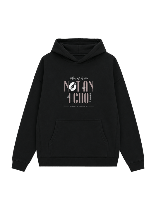 OVERSIZED HOODIE FOLLOW HIS VOICE - slammer-black-front.png - 1