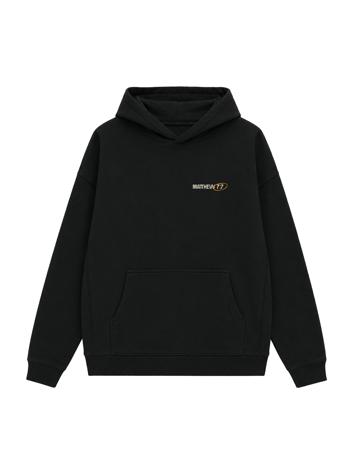 OVERSIZED HOODIE ASK SEEK KNOCK - slammer-black-front.png - 8