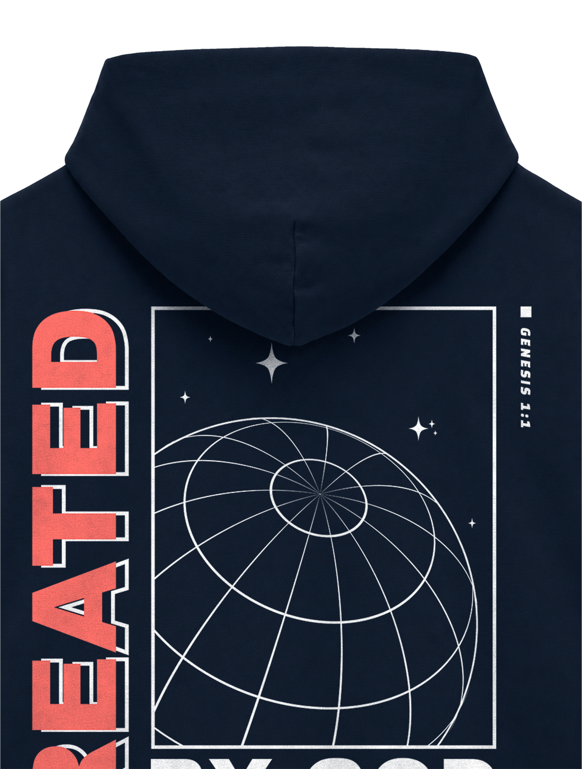 OVERSIZED HOODIE CREATED BY GOD MAN - slammer-french-navy-back-close-1.png - 7