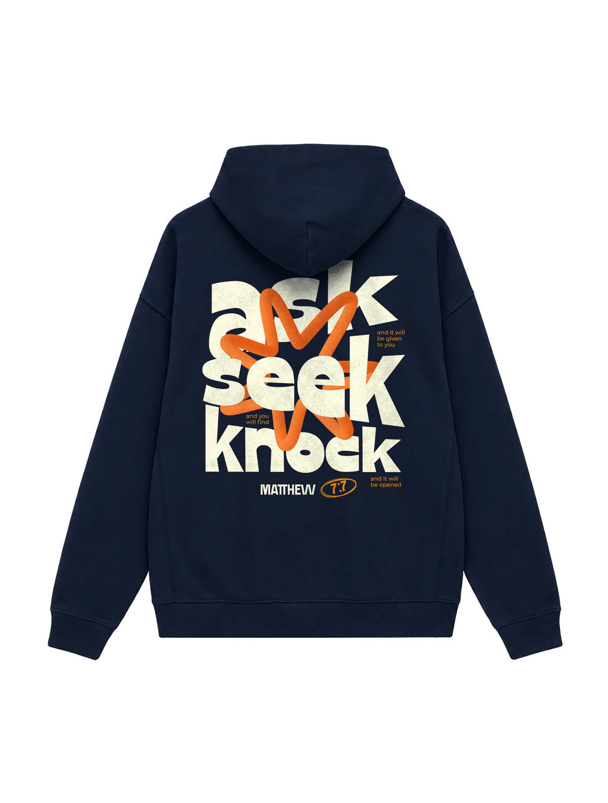 OVERSIZED HOODIE ASK SEEK KNOCK - slammer-french-navy-back.png - 1