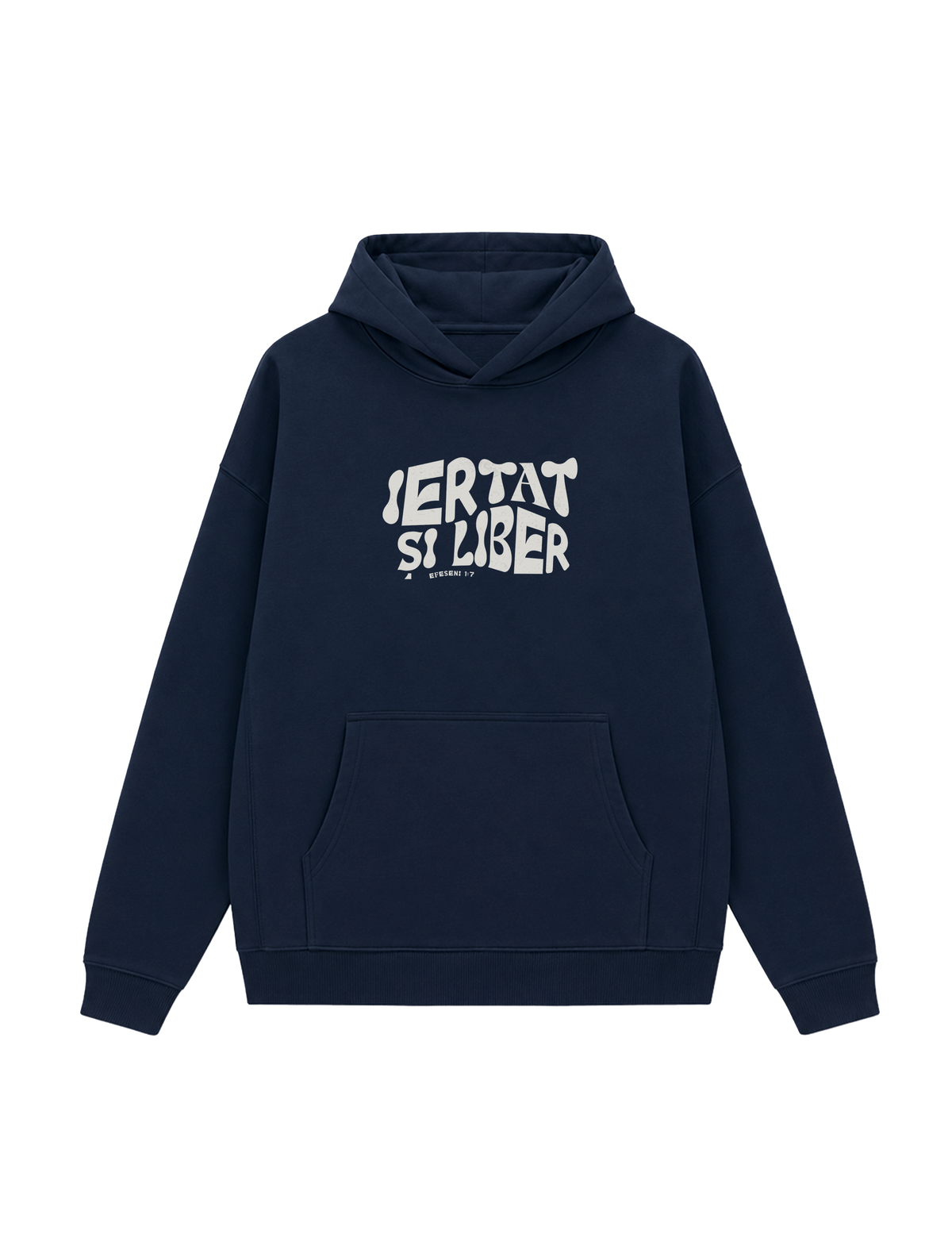 OVERSIZED HOODIE IERTAT SI LIBER - slammer-french-navy-front.png - 1