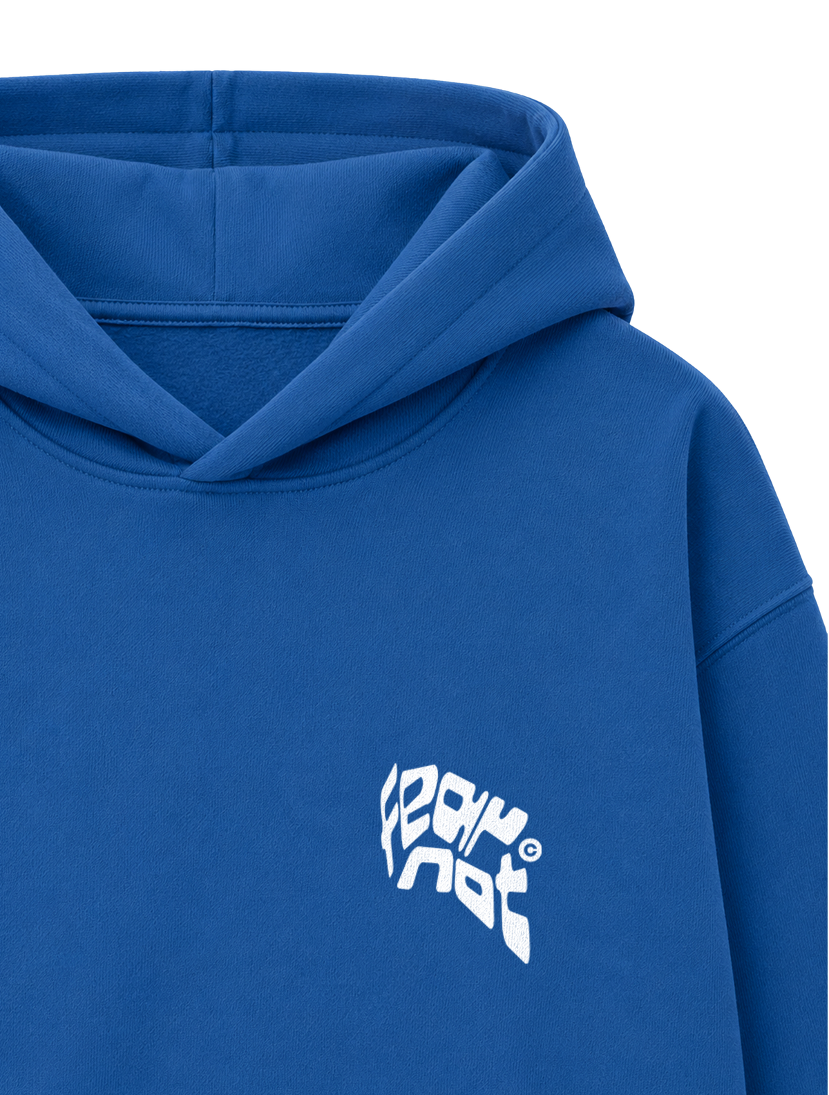 OVERSIZED HOODIE FEAR NOT BOLD - slammer-mindful-blue-front-close-2.png - 4