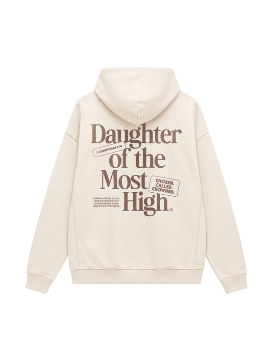 OVERSIZED HOODIE DAUGHTER OF THE MOST HIGH - slammer-natural-raw-back.png - 1